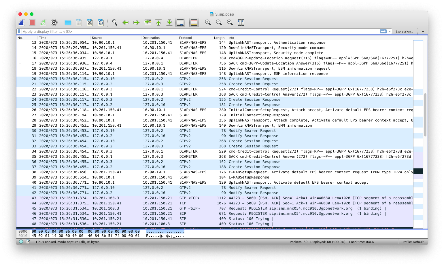 PCAP Library – The Community LTE Project